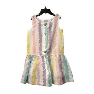 Vintage Multicolor Girls Dress